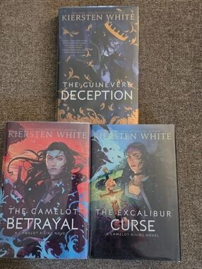 The Camelot Rising Trilogy By Kiersten White Hardcover Complete Series